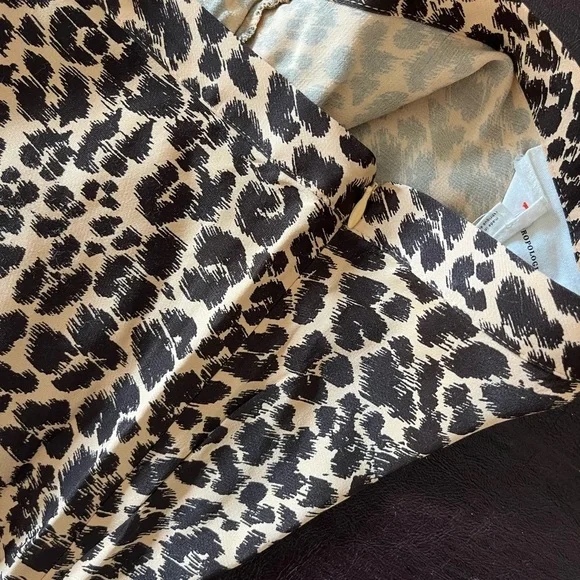 Anthropologie Animal Print Midi Skirt - Picture 4 of 5